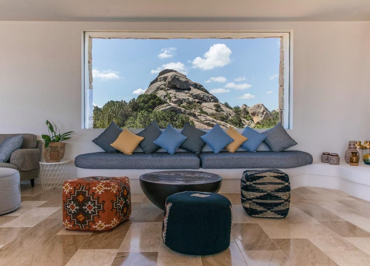 Hotel Grand Relais Dei Nuraghi (Adults Only) Baja Sardinia Exteriör bild